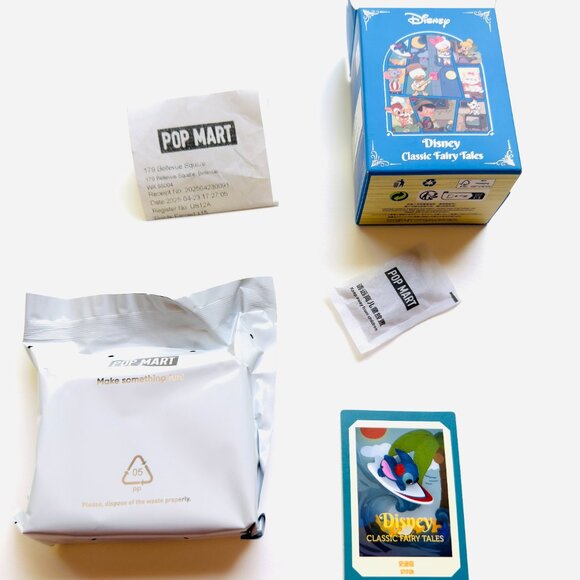 3675 DISNEY X POP MART BOOK FIGURE FIGURINE COLLECTIBLE CLASSIC FAIRY TALES - Picture 1 of 5